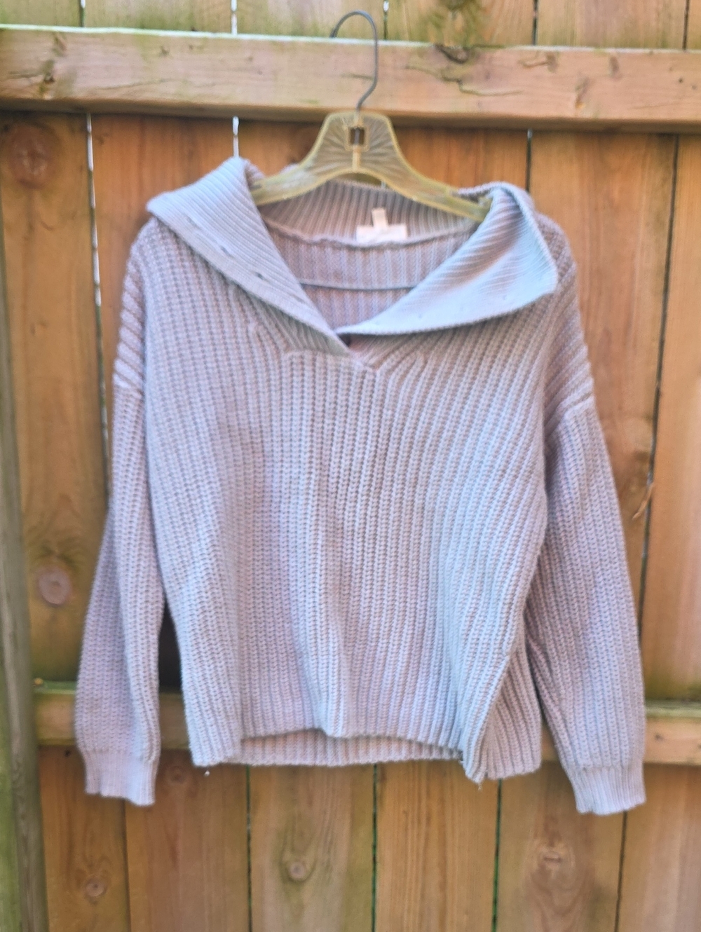 Cozy Rib Knit V-Neck Sweater